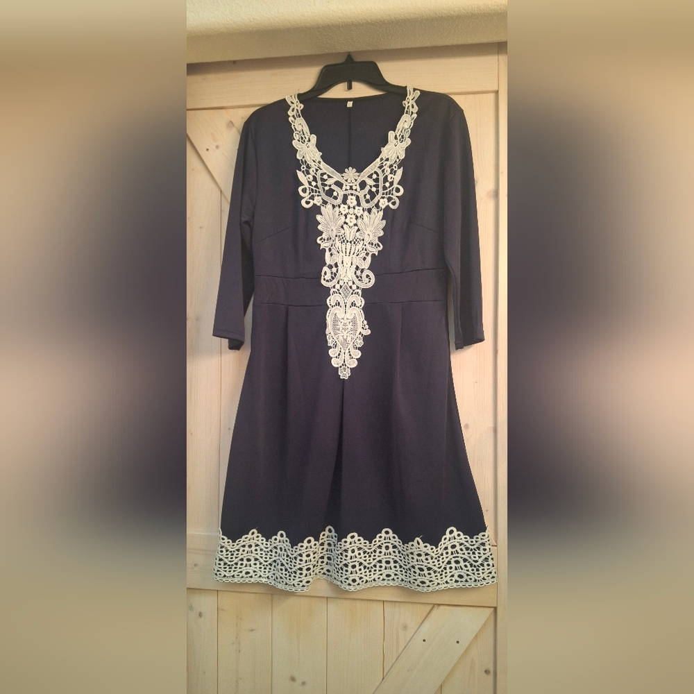 Chic Navy Dress